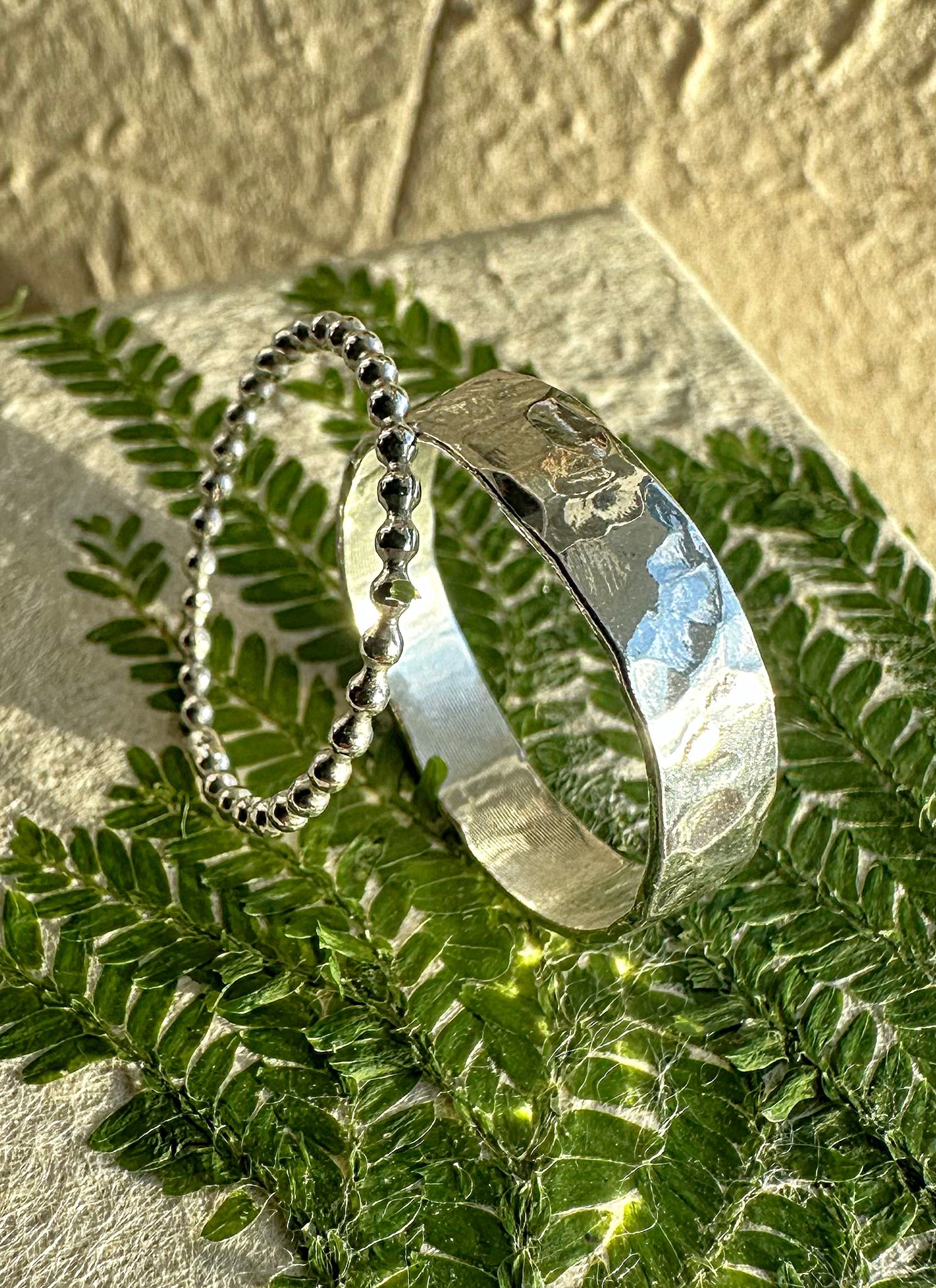 Hammered Stacker set Thea